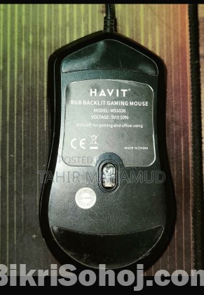 Havit RGB BACKLIT GAMING & OFFICE USING MOUSE